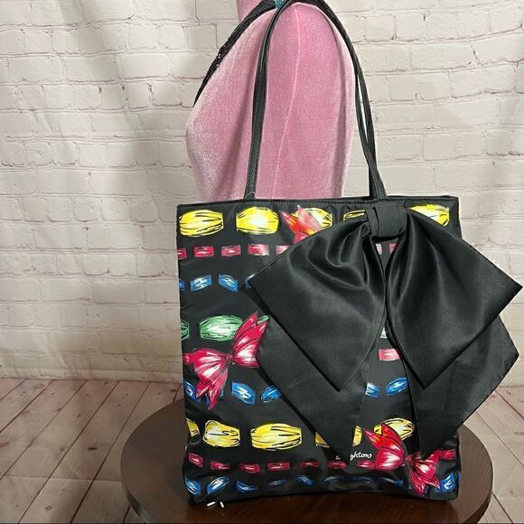 Brighton Handpainted Nylon Tote Bag - Picture 1 of 9